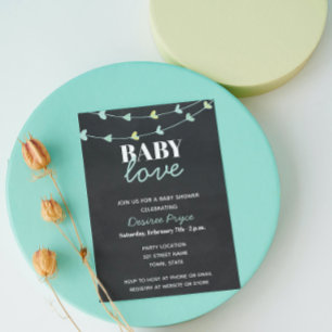 Valentine Baby Shower Invitation