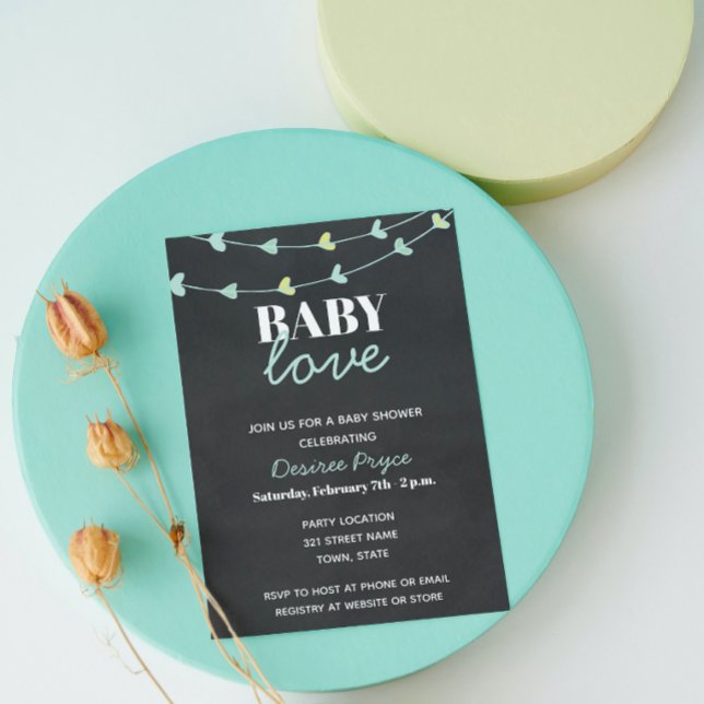 Valentine Baby Shower Invitation (Creator Uploaded)