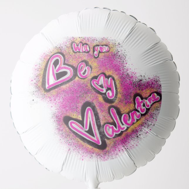 Valentine balloon (Front)