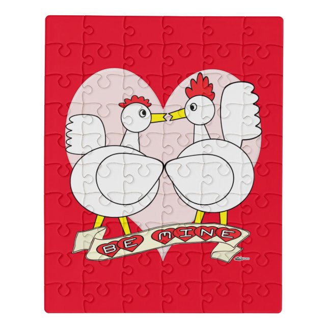 Valentine Be Mine Jigsaw Puzzle (Puzzle Vertical)