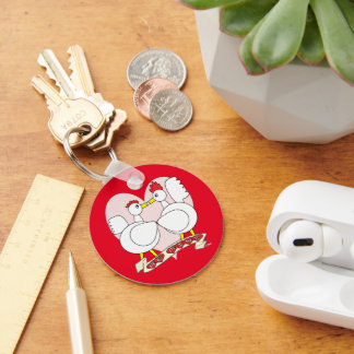 Valentine Be Mine Keychain
