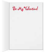 Valentine Bear - Greeting Card (Inside (Right))