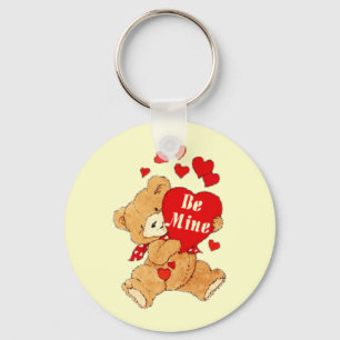 Valentine Bear Keychain