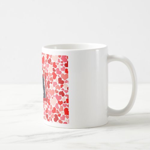 Valentine Bernese Mountain dog Heart Coffee Mug