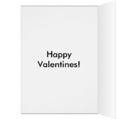 Valentine Birds on a Heart Card (Inside (Left))