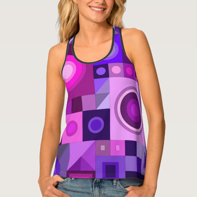 VALENTINE, BIRTHDAY LOVE CASUAL WOMEN TANK TOP (Front)