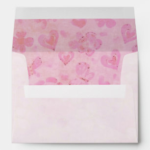 Valentine Blossoms Adorable GREETING INVITATION Envelope
