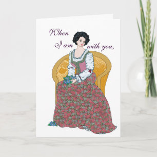 Valentine Bouquet Card