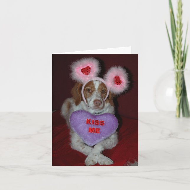 VALENTINE BRITTANY - Customized Holiday Card (Front)