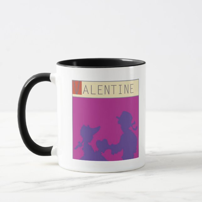 <Valentine> by Steve Collier Mug (Left)