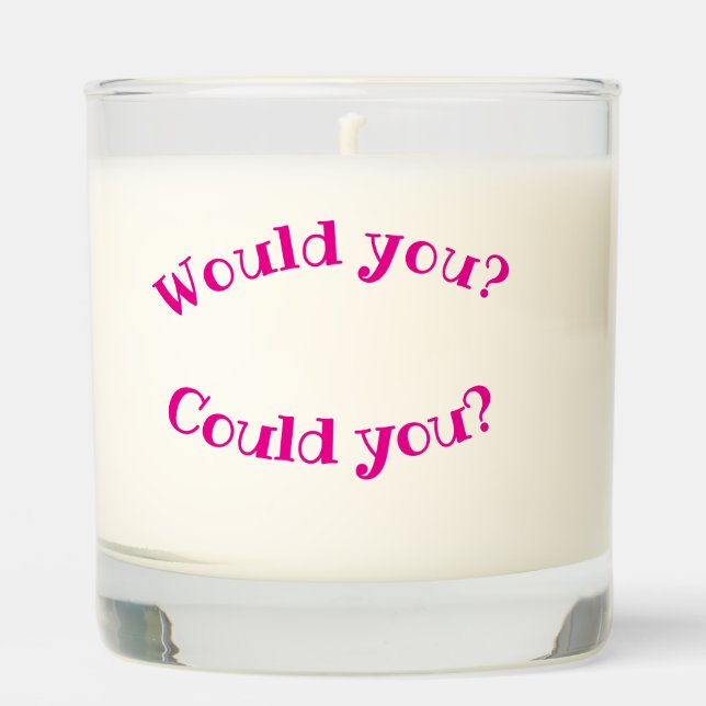 Valentine Candle  (Front)