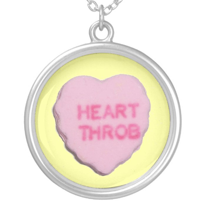 Valentine Candy Heart Custom Jewelry
