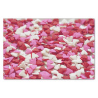 Valentine Candy Heart Tissue Paper