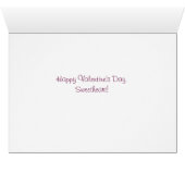 Valentine candy hearts cards (Inside Horizontal (Bottom))