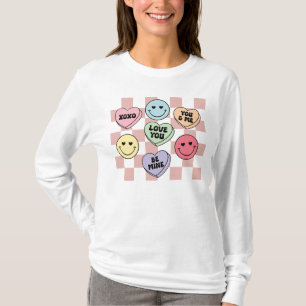 Valentine Candy Hearts Shirt, Conversation Heart T-Shirt