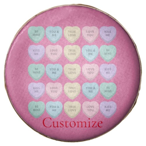 Valentine Candy Hearts Thunder_Cove Chocolate Covered Oreo