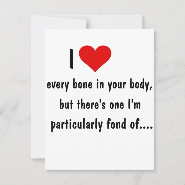 Valentine card for boyfriend Anniversary Birthday (Front)