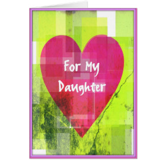 Valentine Card for Daughters