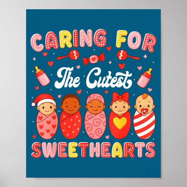 Valentine Caring For The Cutest Sweethearts Nicu N Poster (Front)