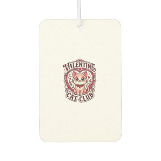 Valentine Cat Funny Cat Lover Design - Valentine C Air Freshener
