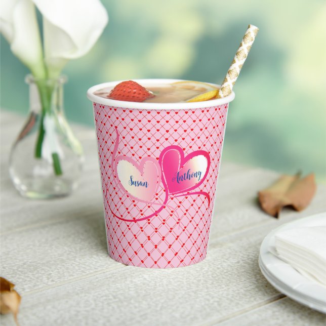 Valentine Celebrate Love  Paper Cups (Insitu)