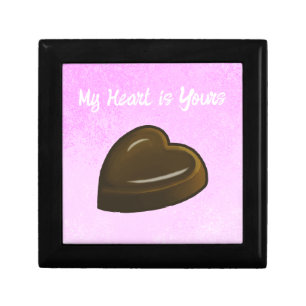 Valentine Chocolate Heart Gift Box