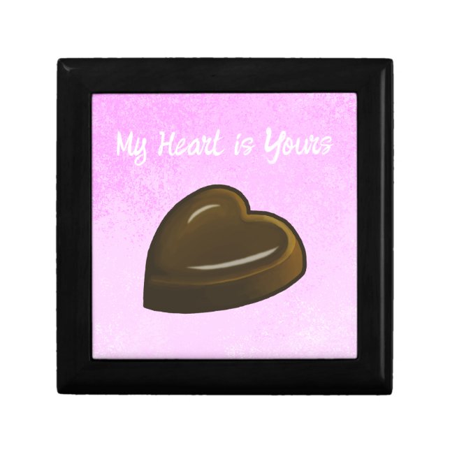 Valentine Chocolate Heart Gift Box (Front)