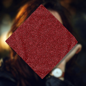 Valentine Classic Trendy Red Glitter Bandana