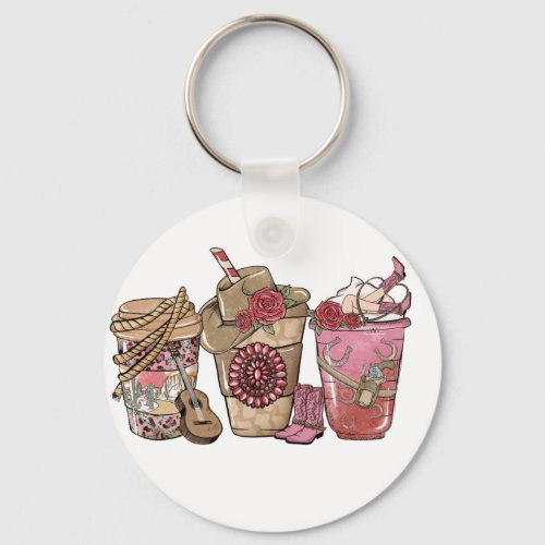 Valentine Coffee  Valentines Day  Valentine Days Keychain