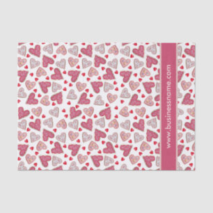 Valentine Cookie Collage Tissue Paper