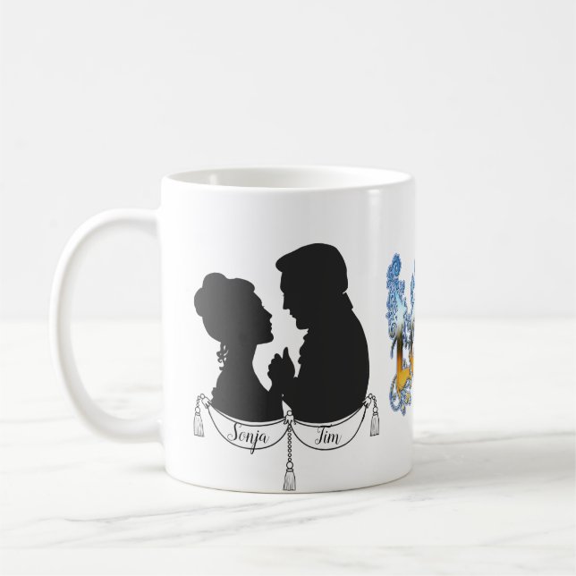 Valentine-couple-celebration Coffee Mug (Left)