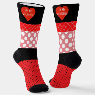 Valentine Crazy Patterns All-Over-Print Socks
