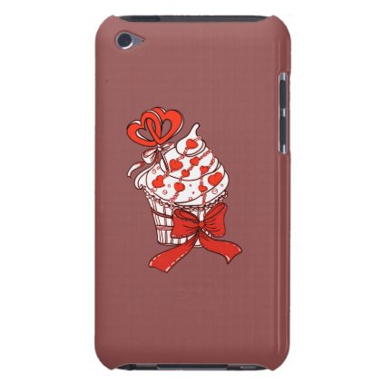 Valentine Cupcake Barely There iPod Case