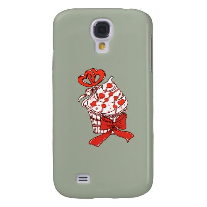 Valentine Cupcake Samsung Galaxy S4 Case