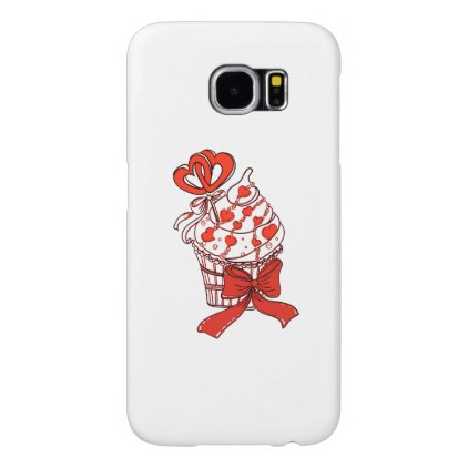 Valentine Cupcake Samsung Galaxy S6 Case