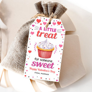 Valentine Cupcake Tags, Classroom Valentine's Tag