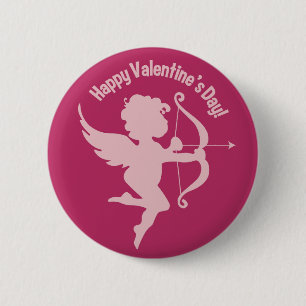 Valentine Cupid buttons