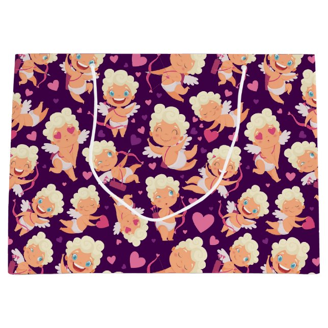 Valentine Cupid Love Gift Bag (Front)