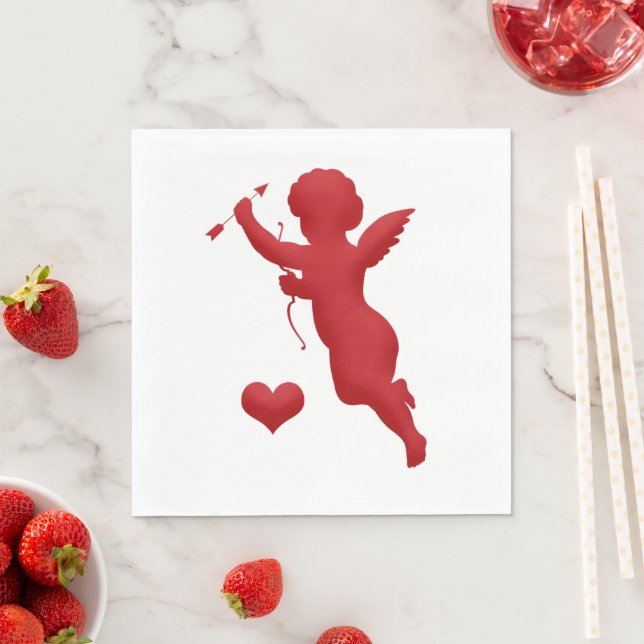 Valentine Cupid Napkins (Insitu)
