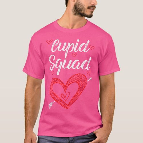 valentine cupid squad T_Shirt