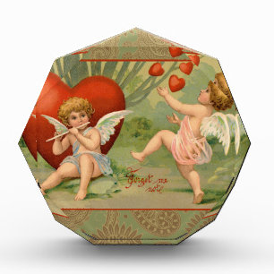 Valentine Cupids Love Antique Vintage Award