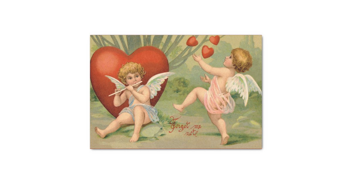 Vintage Valentines Book Vivian Robbins 24 Punch Out Cards Envelopes Flocked  NEW
