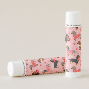 Valentine Dachshund Lip Balm