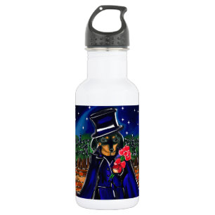 VALENTINE DACHSHUND WATER BOTTLE