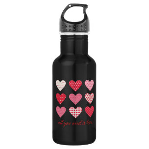 Valentine Day 2023 Sweet Hearts Stainless Steel Water Bottle