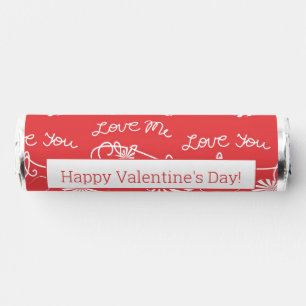 Valentine Day Background Breath Savers® Mints
