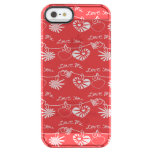 Valentine Day Background Clear iPhone SE/5/5s Case