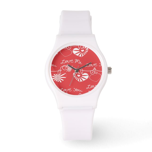 Valentine Day Background Watch (Front)