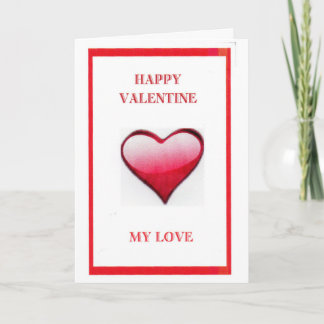 Valentine Day Card for Wife