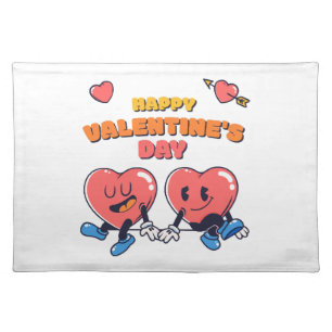 Valentine Day Cloth Placemat